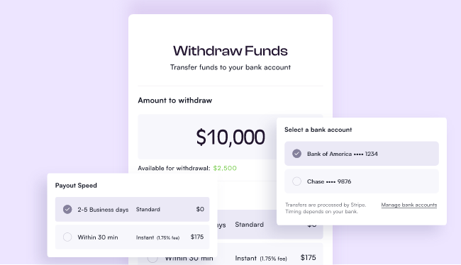 Instant Payouts